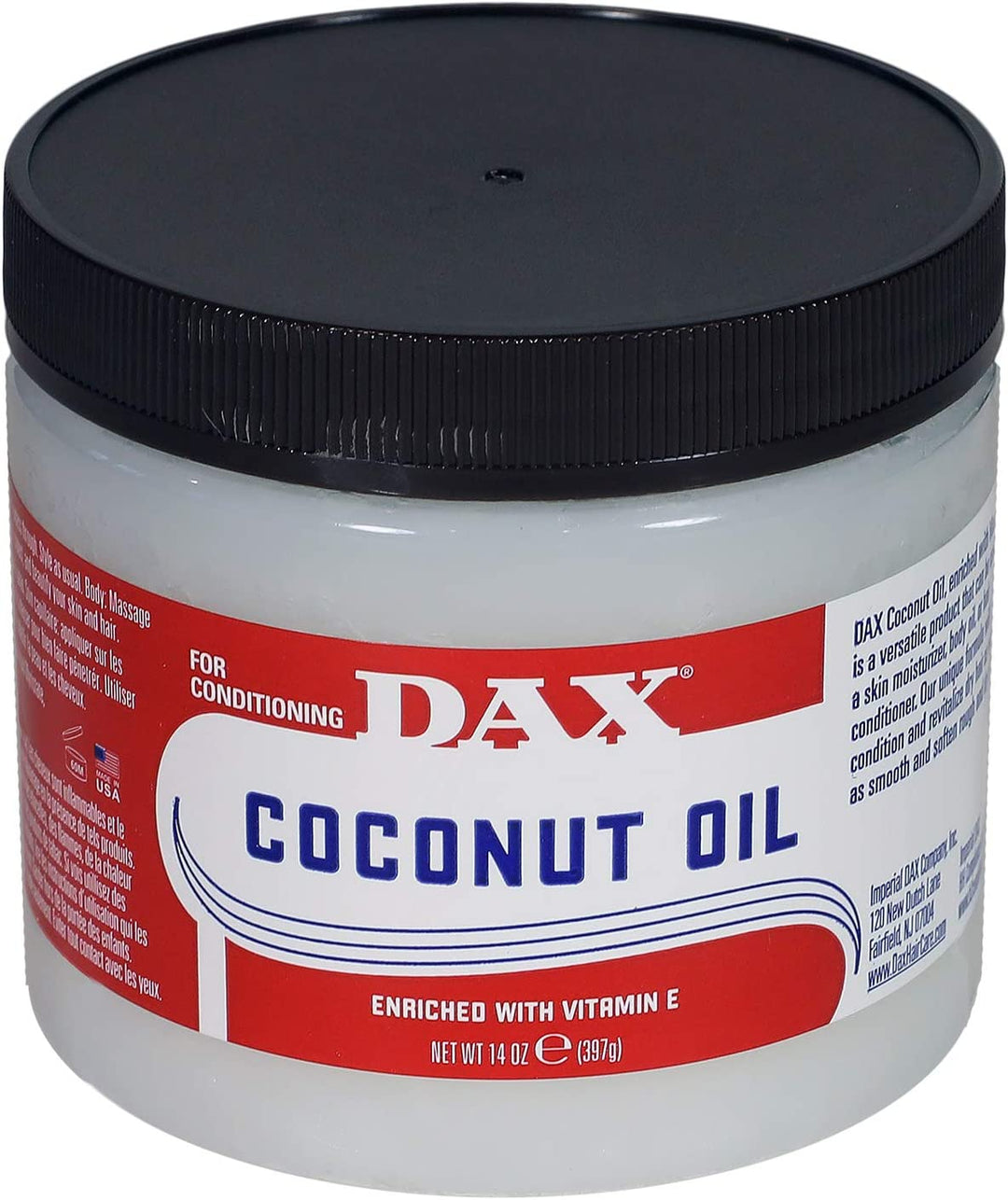 Dax Coconut Oil enriched with Vitamin E 14 oz