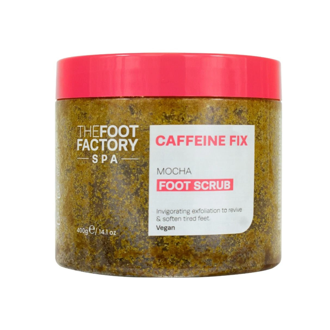 25% OFF! The Foot Factory Caffeine Fix Foot Scrub 400g