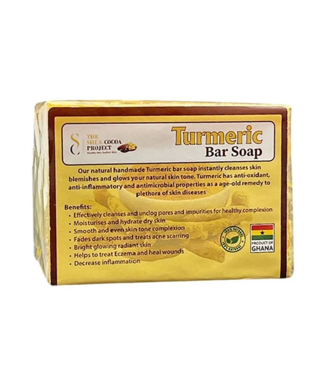 The Shea Cocoa Project Tumeric Bar Soap