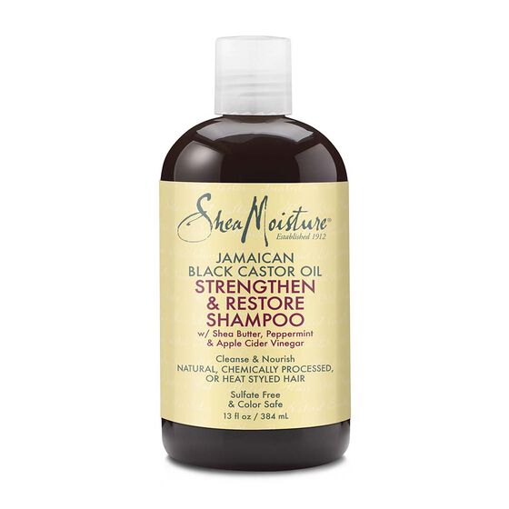 SheaMoisture JBCO Castor Oil Strengthen & Restore Shampoo