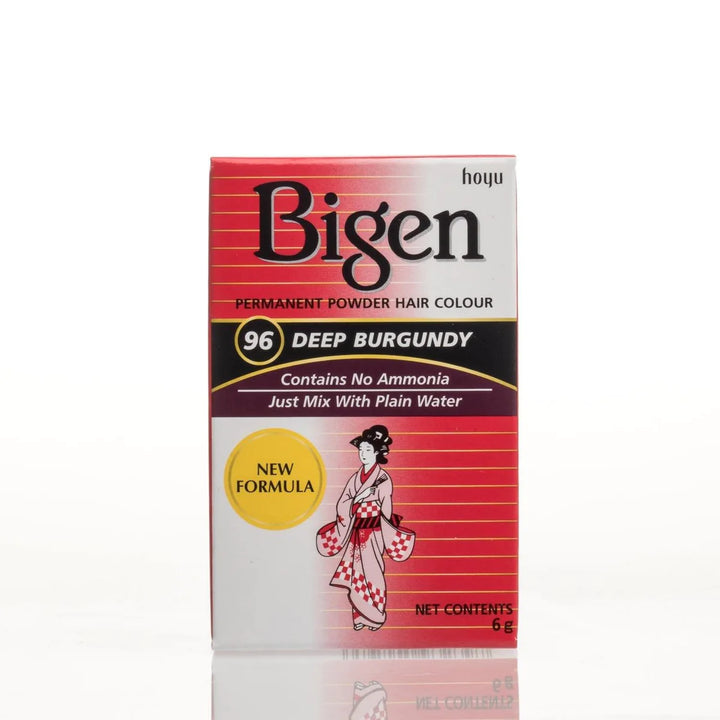 Bigen Permanent Powder Hair Colour - 96 - Deep Burgundy