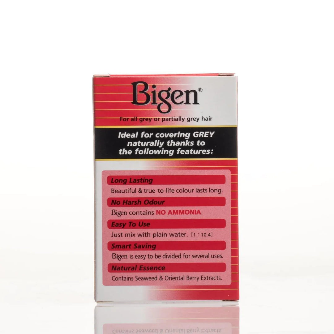 Bigen Permanent Powder Hair Colour - 96 - Deep Burgundy