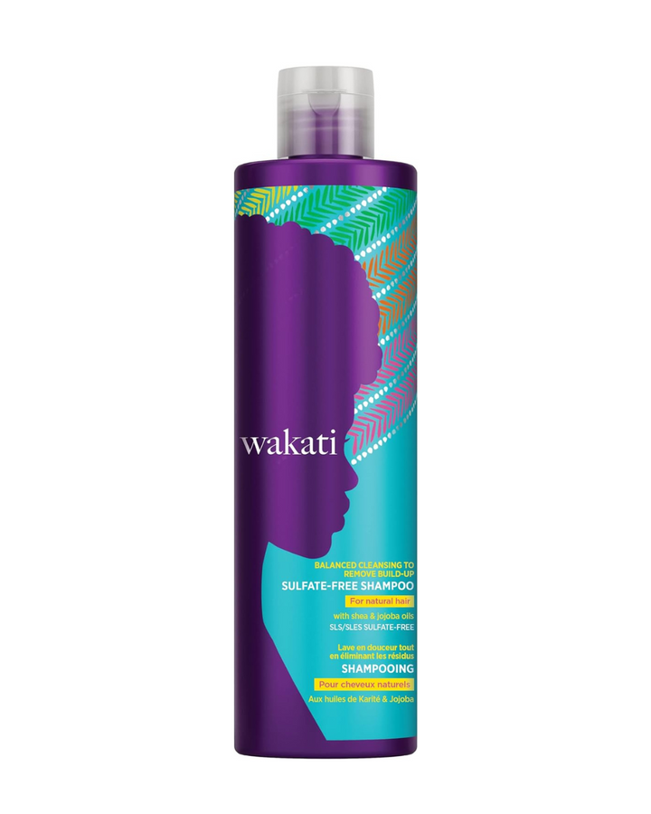 Wakati Sulfate-Free Non-Stripping Auto-Detangling Shampoo for Natural Afro Hair 235ml