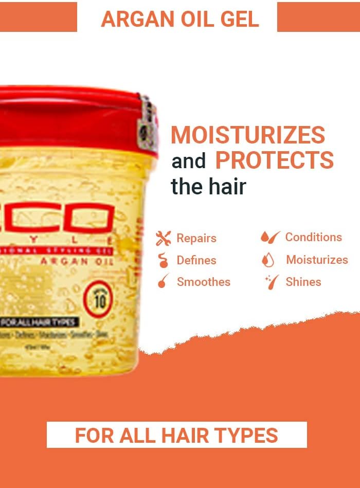 eco styler Moroccan Argan Oil Styling Gel