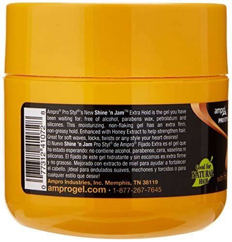 Ampro Shine 'N Jam Conditioning Gel Extra Hold 4oz