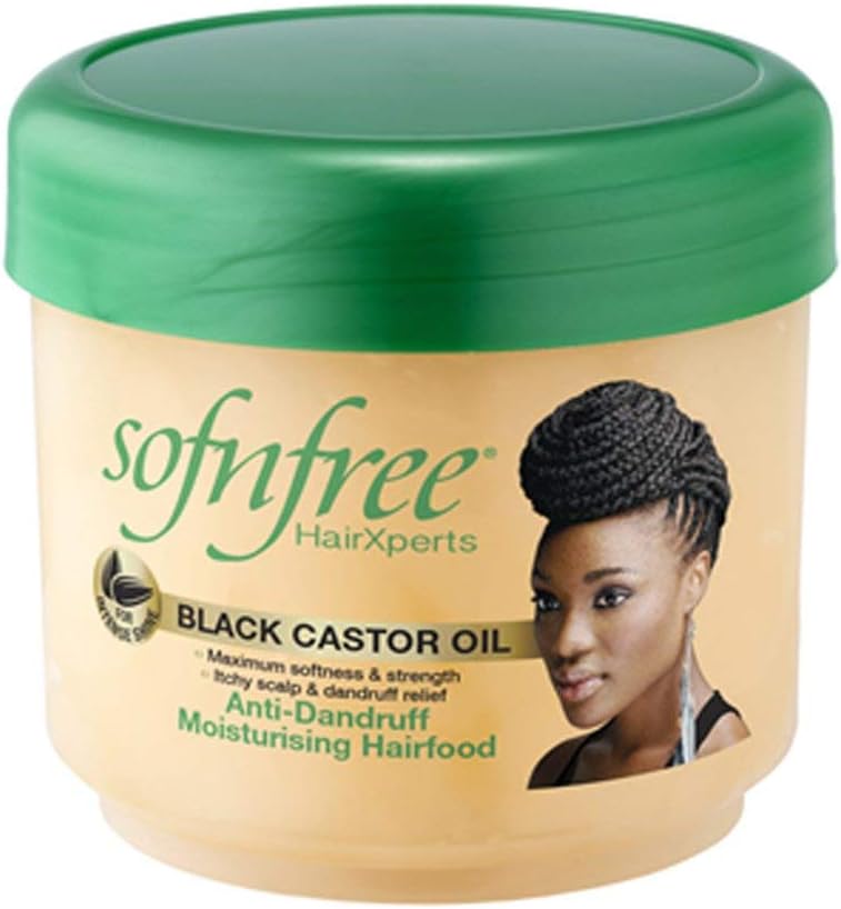 sof'nfree Black Castor Oil Anti-Dandruff Moisturising Hairfood