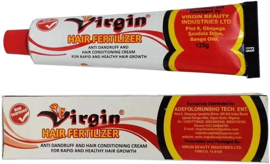 Virgin Hair Fertilizer Tube 125G