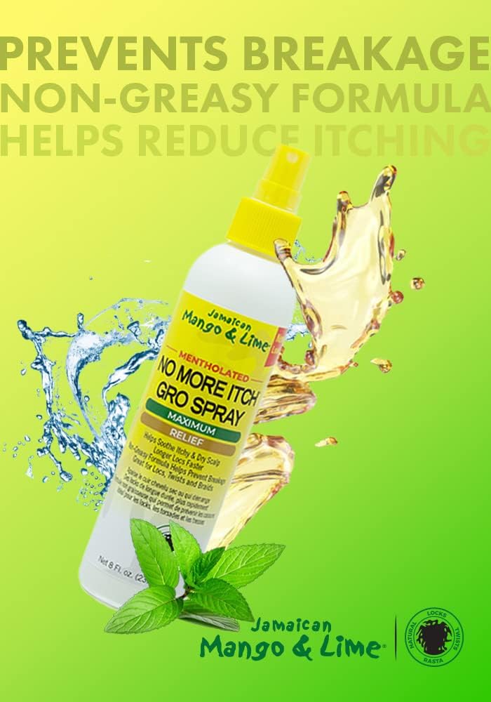 Jamaican Mango & Lime No More Itch Gro Spray 237ml