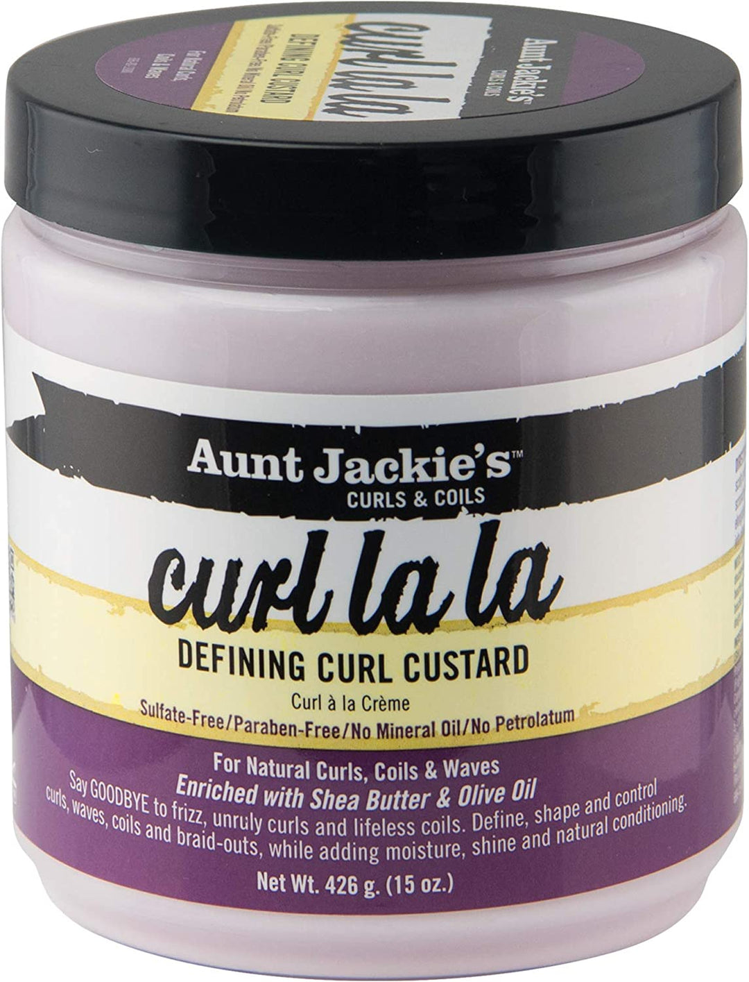 Aunt Jackie's Curl La La Defining Curl Custard, Fruity, 426 g