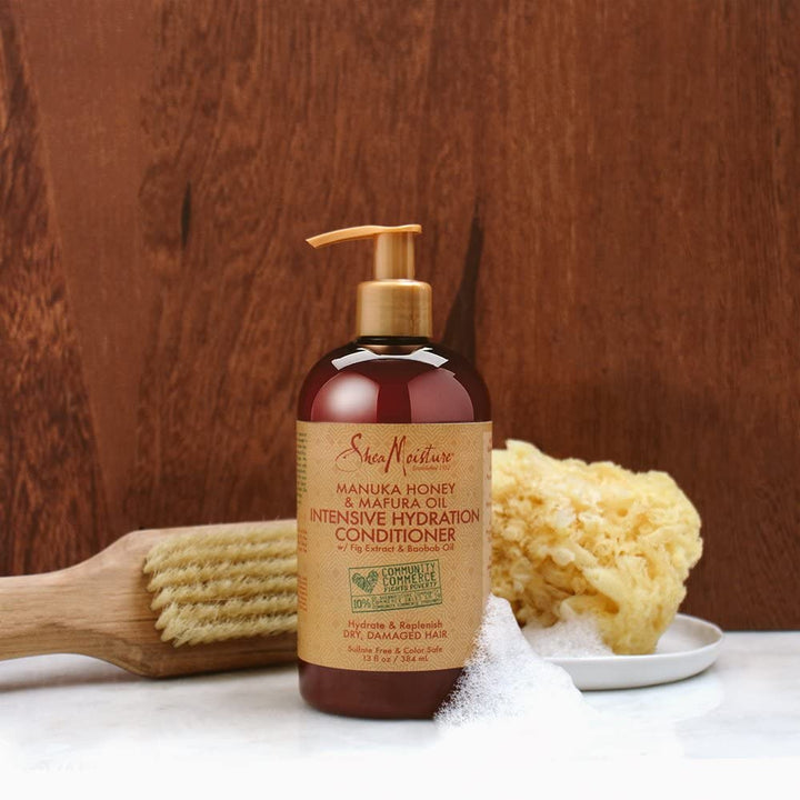 SheaMoisture Manuka Honey & Mafura Oil Intensive Hydration Conditioner - 380ml