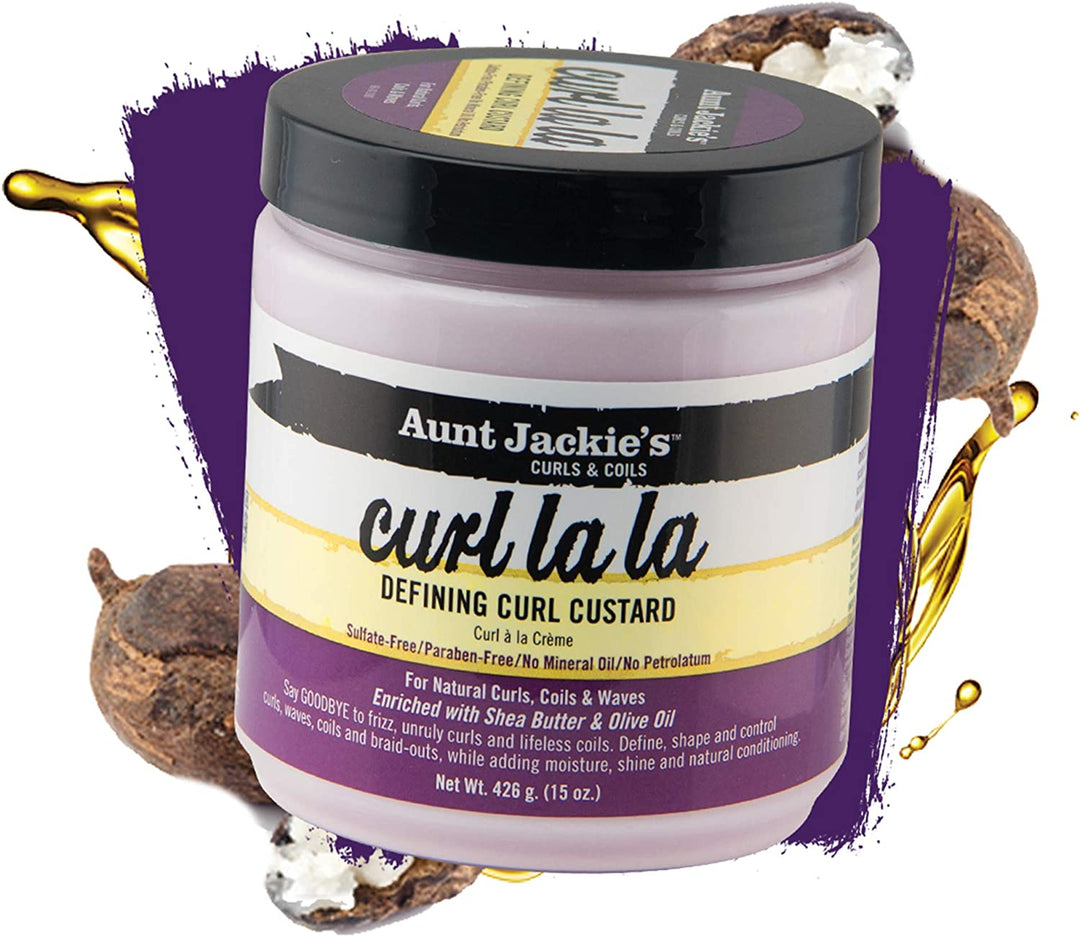 Aunt Jackie's Curl La La Defining Curl Custard, Fruity, 426 g