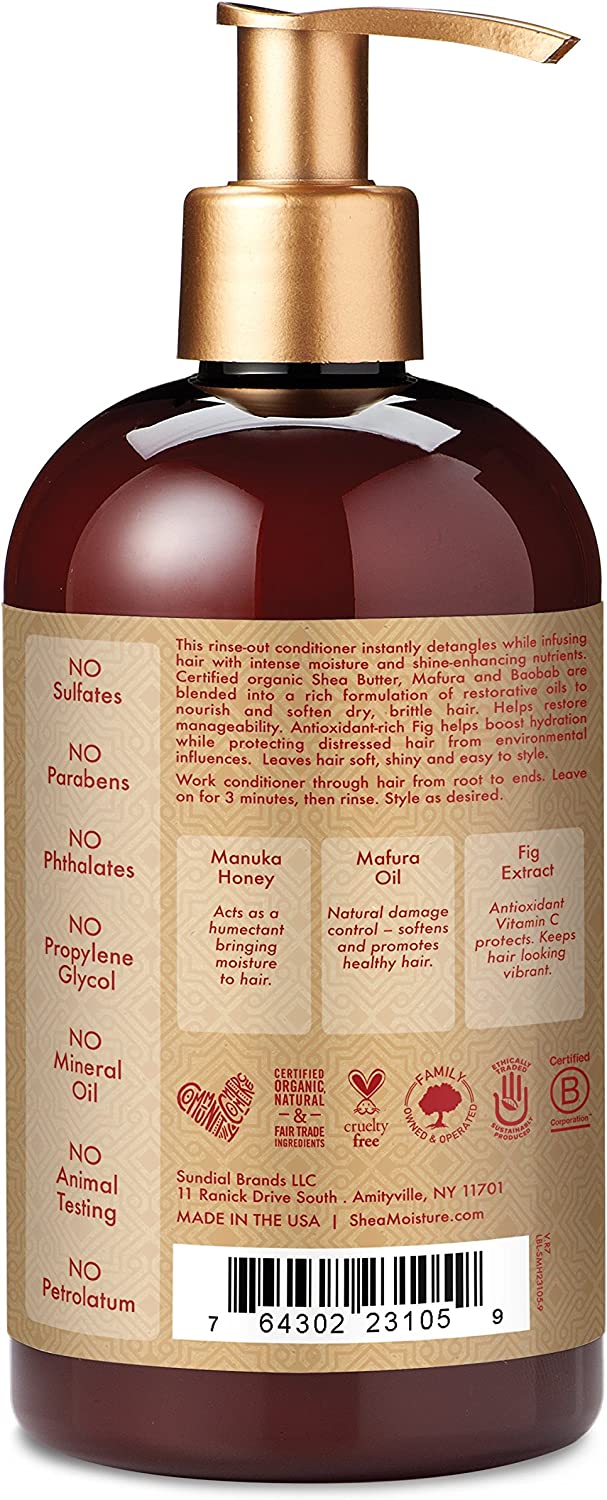 SheaMoisture Manuka Honey & Mafura Oil Intensive Hydration Conditioner - 380ml