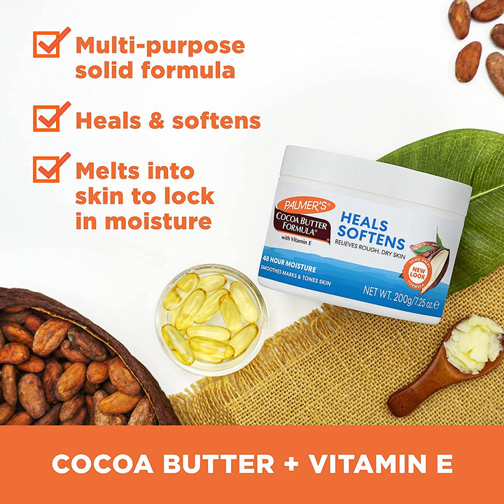 Palmer's Cocoa Butter Formula Moisturizer Jar With Vitamin E 200g