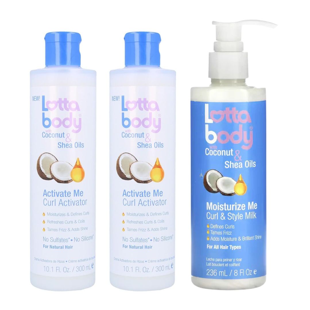 BUNDLE OFFER: Lotta Body Moisturize Me Curl & Style Milk & Activate Me Curl Activator