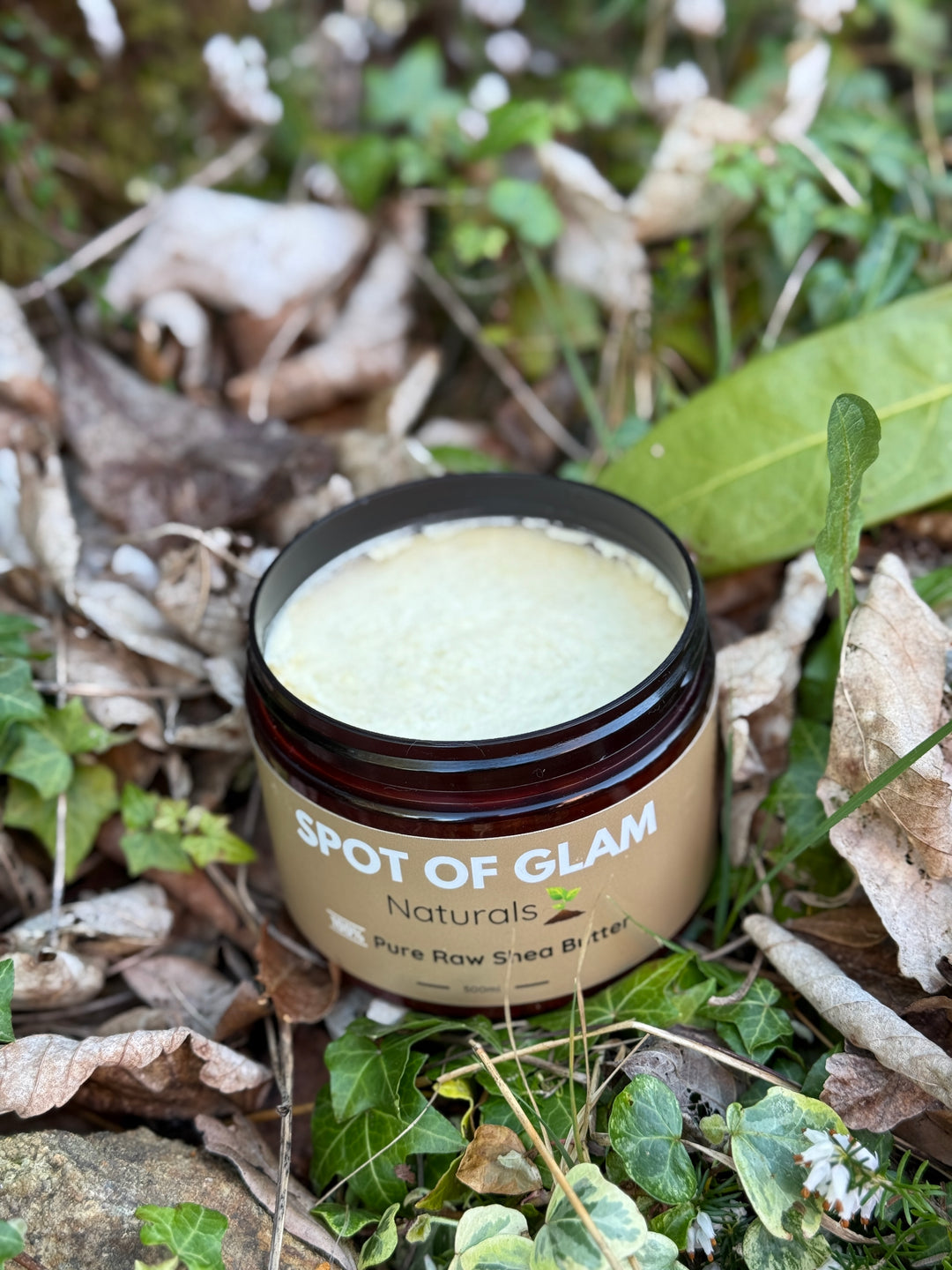 SPOT OF GLAM Naturals Shea Butter – 100% Raw & Unrefined (500ml)