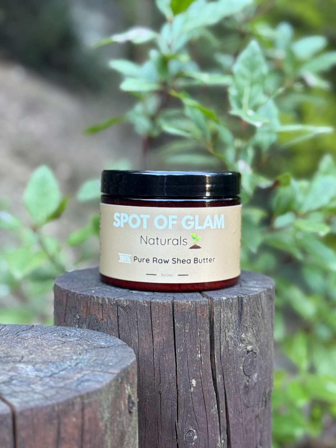 SPOT OF GLAM Naturals Shea Butter – 100% Raw & Unrefined (500ml)