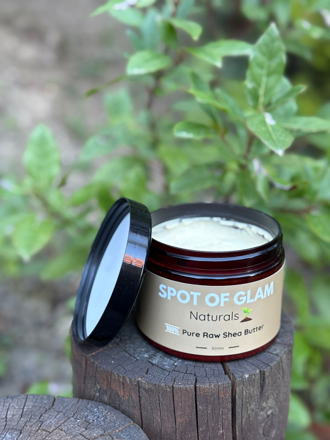 SPOT OF GLAM Naturals Shea Butter – 100% Raw & Unrefined (500ml)