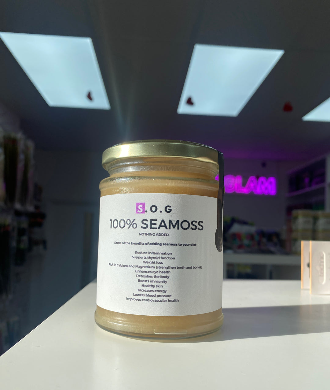 100% Pure SeaMoss Gel, 300ml