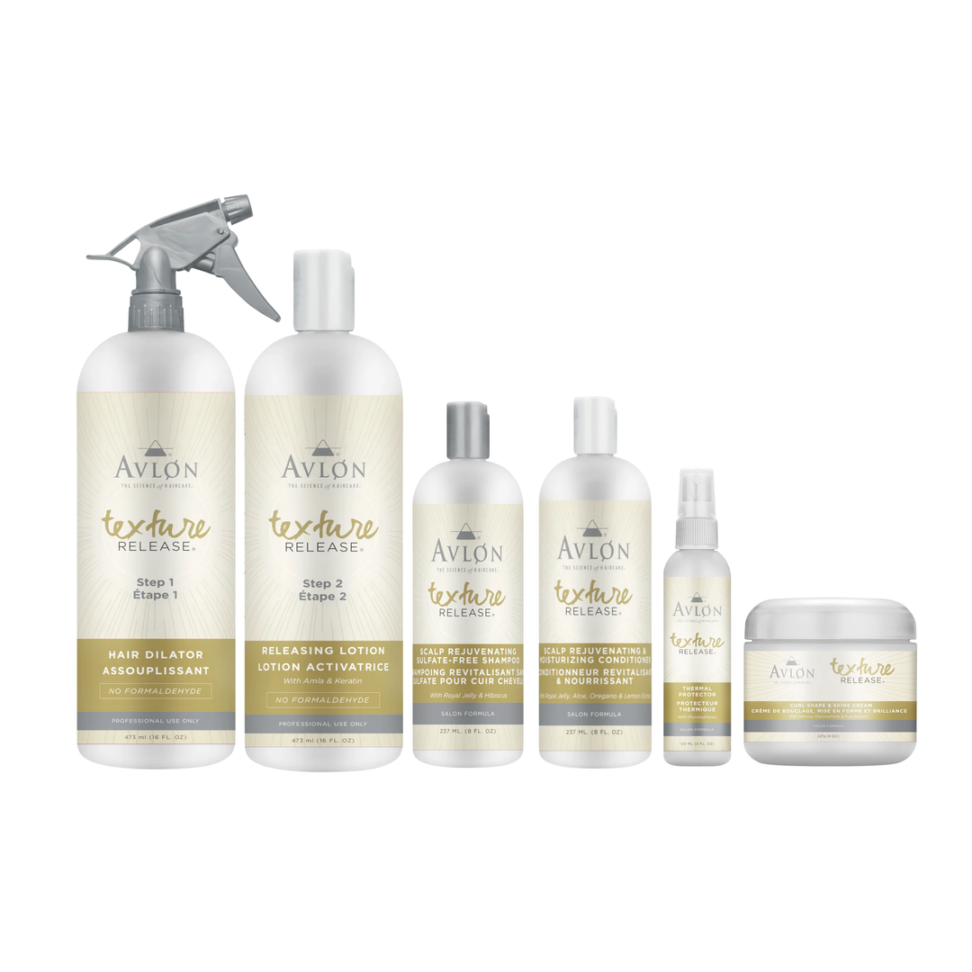 NEW Bundle | Avlon Texture Release System Kit | full size products | Smooth & Defined Hair | UK