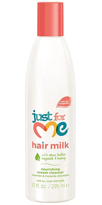 Just For Me Natural Hair Milk Nourishing Cream Cleanser 10oz