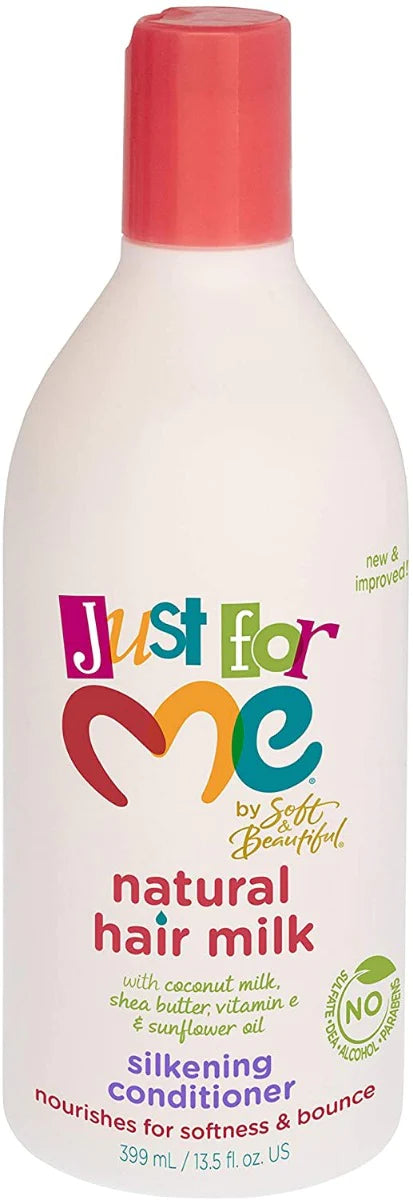 Just For Me Natural Hair Milk Silkening Conditioner 399Ml/13.5Oz
