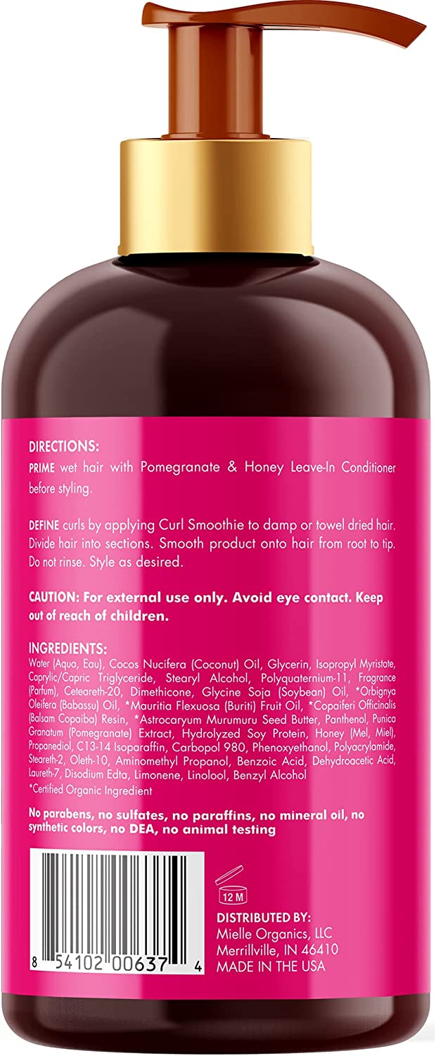 Mielle Organics Pomegranate & Honey Curl Smoothie 12oz