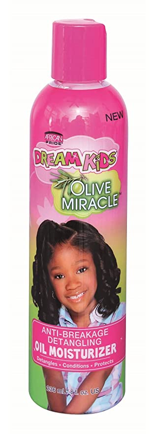 African Pride Dream Kids Olive Oil Miracle Oil Lotion 8oz