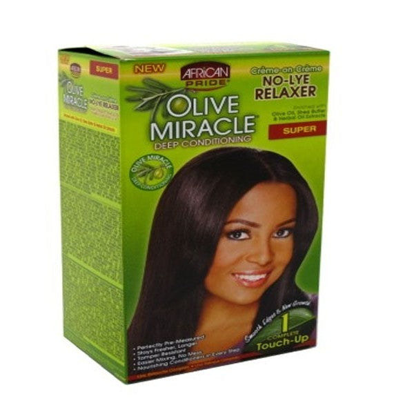 African Pride Touch-Up Relaxer Kit Super