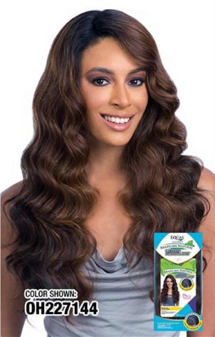 Freetress Equal Synthetic Diagonal Lace Front Hair Wig - colour 1
