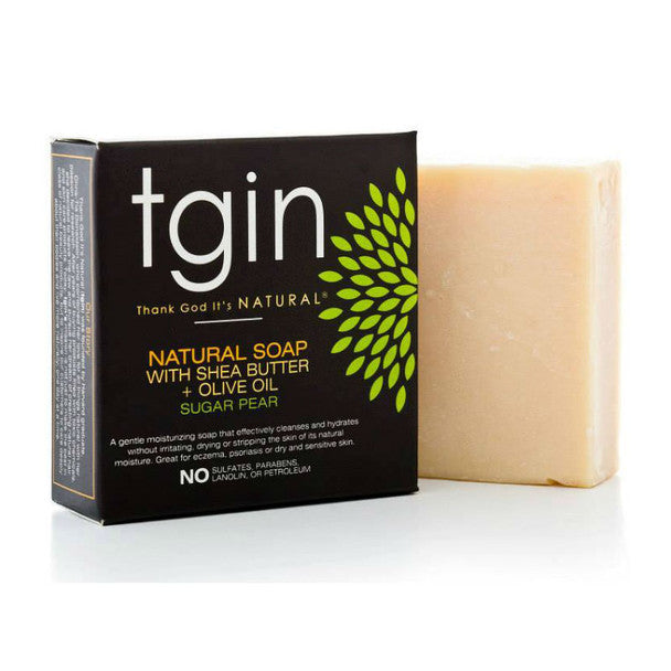 TGIN Olive Oil Soap Sugar Pear 4oz